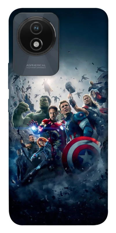 Чохол на Vivo Y02 Marvel heroes фото 1 з 1