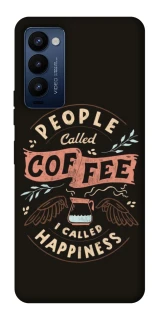 Чехол на TECNO Camon 18 Pro Сoffee happiness фото 1 из 1