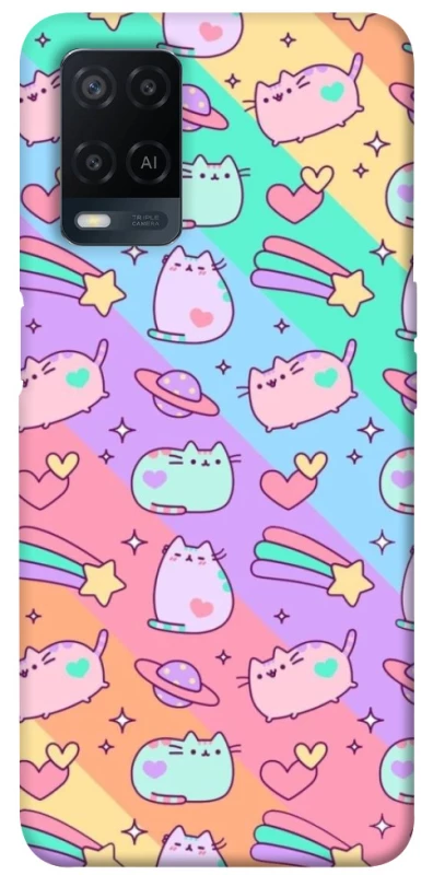 Чохол на Oppo A54 4G Cat Cute фото 1 з 1