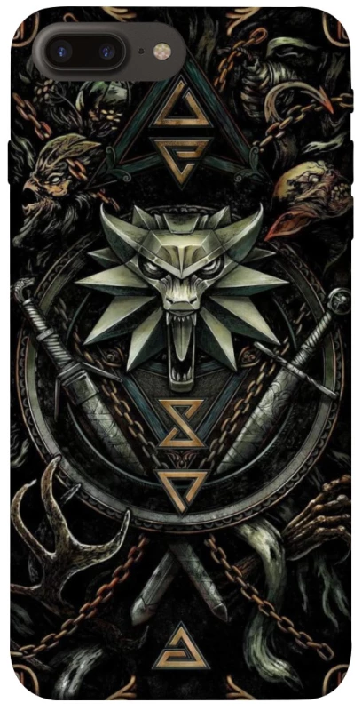 Чохол на Apple iPhone 7 plus / 8 plus Відьмак фото 1 з 1