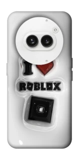 Чохол на Nothing Phone (2a) I love Roblox фото 1 з 1