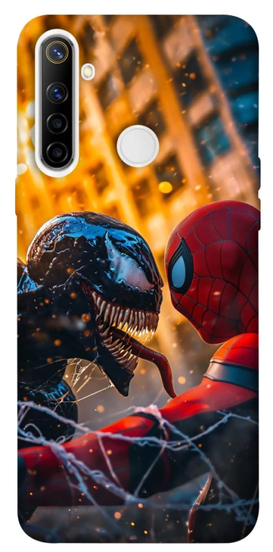 Чохол на Realme 6i Venom vs Spiderman фото 1 з 1
