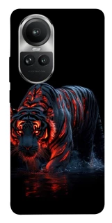 Чохол на Oppo Reno 10 fire tiger фото 1 з 1
