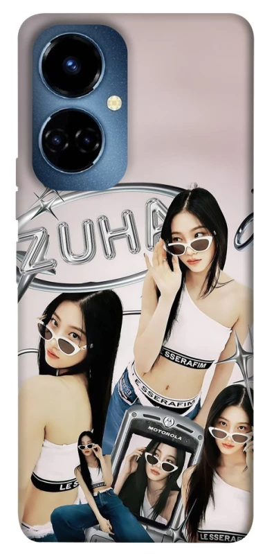 Чохол на TECNO Camon 19 Pro Kazuha v2 - LE SSERAFIM фото 1 з 1