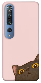 Чехол на Xiaomi Mi 10 / Mi 10 Pro Peeping cat фото 1 Чехол на Xiaomi Mi 10 / Mi 10 Pro Peeping cat фото 1 из 1
