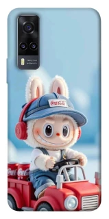 Чехол на Vivo Y31 Labubu in the car фото 1 из 1