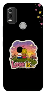 Чехол на Nokia C21 Plus Love is ver.5 фото 1 из 1