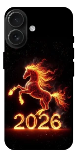 Чехол на Apple iPhone 17 (6.3") Red Fire Horse ver.1 фото 1 из 1