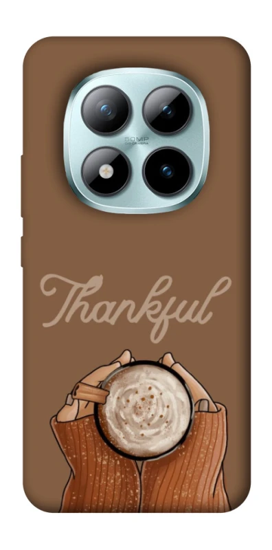 Чохол на Xiaomi Redmi Note 15 Pro+ 5G Thankful coffee фото 1 з 1
