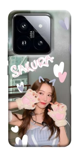 Чохол на Xiaomi 14 Pro Sakura - LE SSERAFIM фото 1 з 1