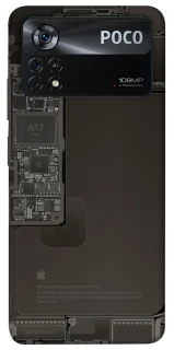 Чехол на Xiaomi Poco X4 Pro 5G iPhone 17 фото 1 из 1