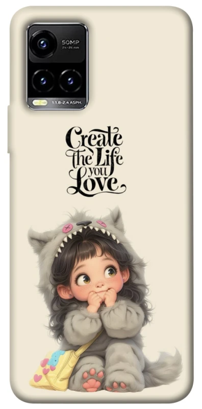 Чохол на Vivo Y21 / Y33s Create the life you love фото 1 з 1