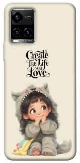 Чехол на Vivo Y21 / Y33s Create the life you love фото 1 из 1