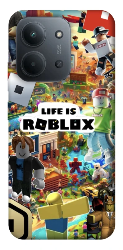 Чохол на Xiaomi Redmi 15C (Global) Life is Roblox фото 1 з 1