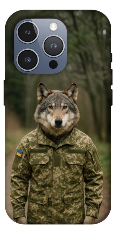 Чохол на Apple iPhone 16 Pro Max Вовк захисник фото 1 з 1