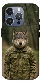 Чехол на Apple iPhone 16 Pro Max Волк защитник фото 1 из 1