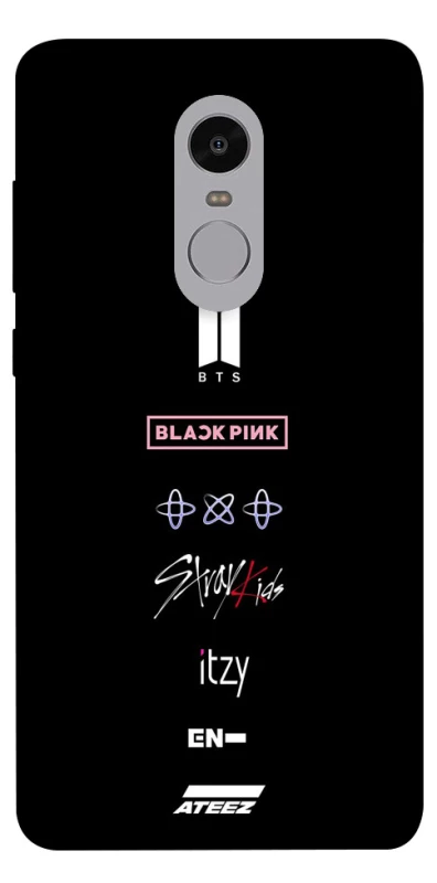 Чохол на Xiaomi Redmi Note 4X / Note 4 (Snapdragon) K-pop Logo фото 1 з 1