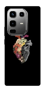 Чохол на Infinix Note 50 Pro Heart with flowers фото 1 з 1