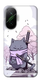Чохол на Xiaomi Poco F7 Samurai cat фото 1 Чохол на Xiaomi Poco F7 Samurai cat фото 1 з 1