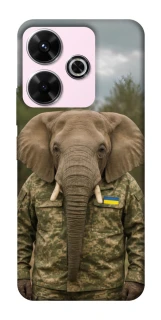Чохол на Xiaomi Poco M6 4G Слон захисник фото 1 з 1