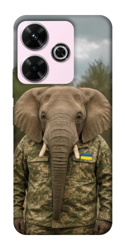 Чохол на Xiaomi Redmi 13 4G Слон захисник фото 1 з 1