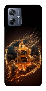 Чохол на Motorola Moto G54 Smoky Bitcoin фото 1 Чохол на Motorola Moto G54 Smoky Bitcoin фото 1 з 1