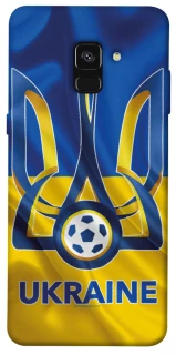 Чехол на Samsung A530 Galaxy A8 (2018) Футбольный Герб v3 фото 1 из 1