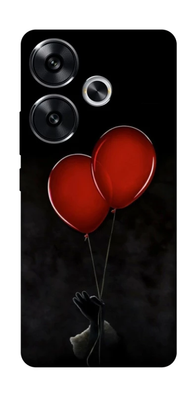 Чехол на Xiaomi Poco F6 Reds Balloons фото 1 из 1