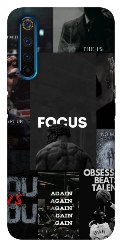 Чохол на Realme 6 Pro Focus collage фото 1 з 1