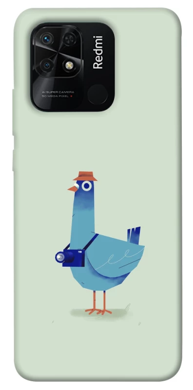 Чехол на Xiaomi Redmi 10C Голуб-детектив фото 1 из 1