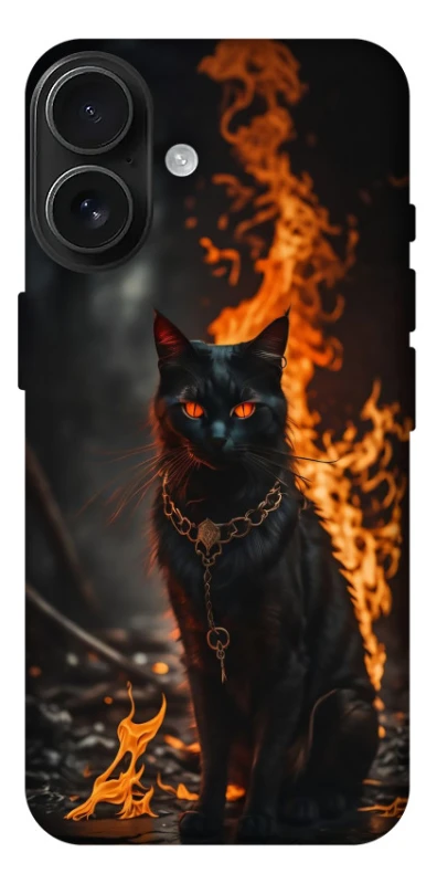 Чохол на Apple iPhone 17 (6.3") Вогняний кіт фото 1 з 1