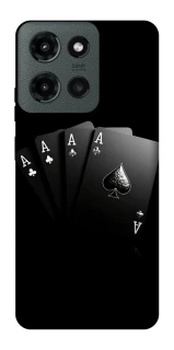 Чохол на Motorola Moto G Power (2025) Black Cards фото 1 з 1