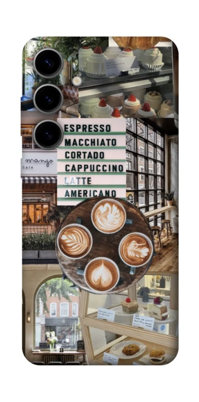 Чохол на Samsung Galaxy S25 FE Coffee collage ver.5 фото 1 з 1
