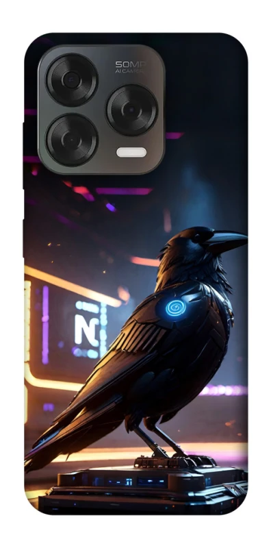 Чехол на ZTE Blade V70 Design Cyber Raven фото 2 из 2