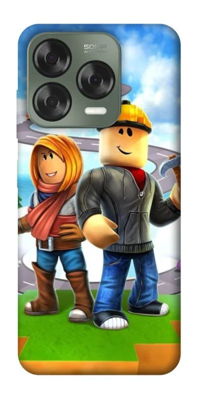 Чехол на ZTE Nubia V70 Design Roblox Builder Adventure фото 1 из 1