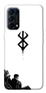 Чохол на Oppo Reno 5 4G berserk white фото 1 з 1