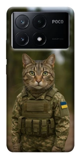 Чехол на Xiaomi Poco X6 Кот защитник фото 1 из 1