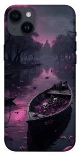 Чехол на Apple iPhone 14 Plus (6.7") Boat and flamingo фото 1 из 1