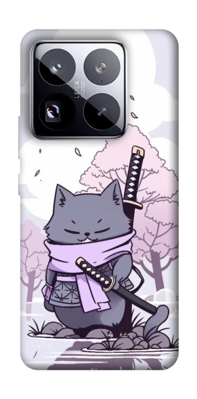 Чохол на Xiaomi 15 Pro Samurai cat фото 1 з 1