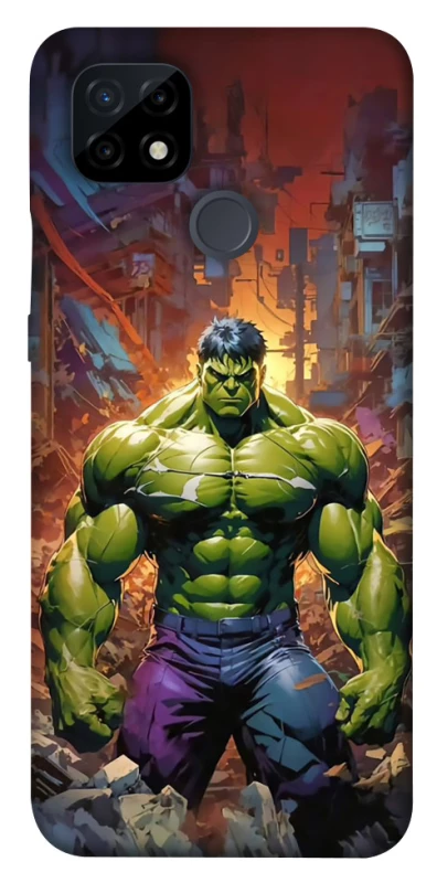 Чехол на Realme C21 Hulk фото 1 из 1