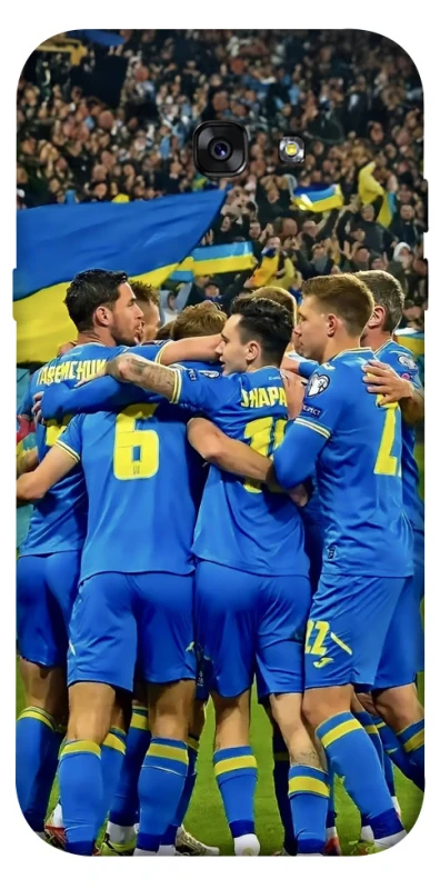 Чехол на Samsung A720 Galaxy A7 (2017) Сборная Украины v3 фото 1 из 1