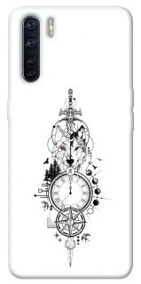 Чехол на Oppo A91 Tattoo ver.8 фото 1 из 1