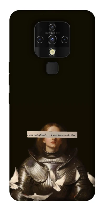 Чехол на TECNO Camon 16 SE Not afraid фото 1 из 1