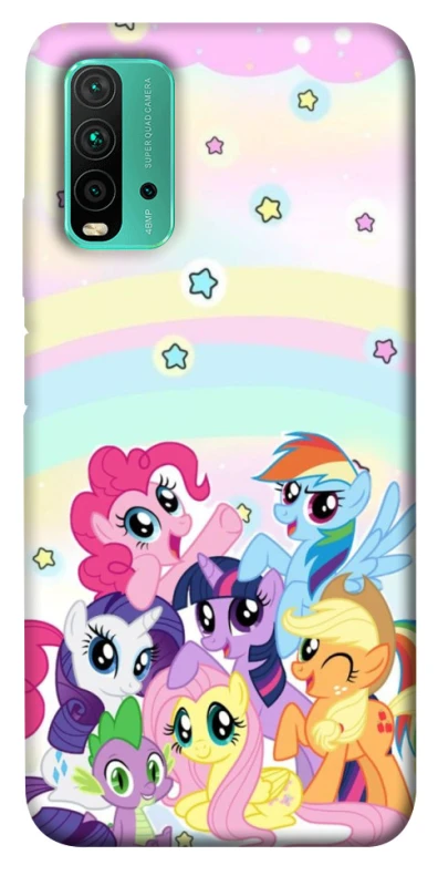 Чехол на Xiaomi Redmi Note 9 4G / Redmi 9 Power My Little Pony ver.2 фото 1 из 1