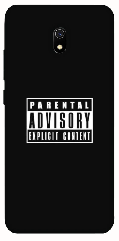Чехол на Xiaomi Redmi 8a Parental Advisory Label фото 1 из 1