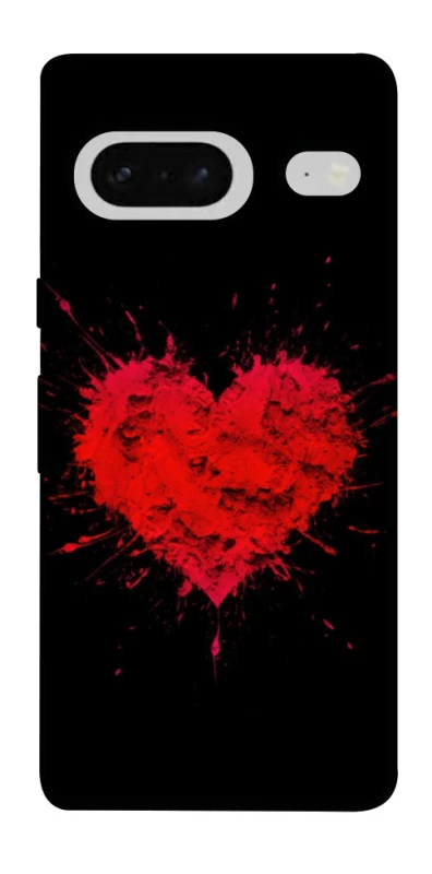 Чехол на Google Pixel 7 Splash heart фото 1 из 1