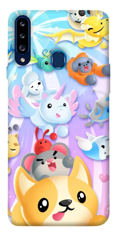 Чохол на Samsung Galaxy A20s Adopt Me Rainbow Pet Parade фото 1 з 1