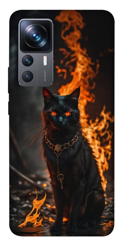Чохол на Xiaomi 12T / 12T Pro Вогняний кіт фото 1 з 1