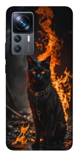 Чехол на Xiaomi 12T / 12T Pro Огненный кот фото 1 из 1
