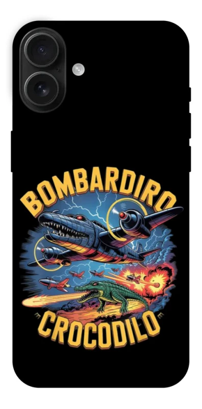 Чохол на Apple iPhone 16 Plus Bombardino Crocodilo v2 фото 1 з 1
